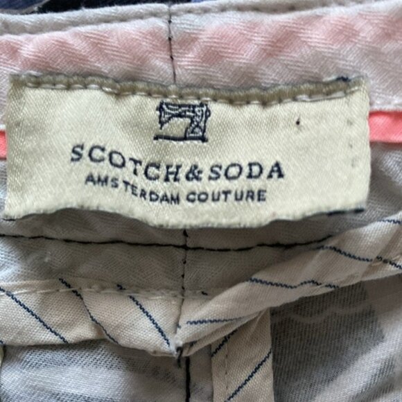 SCOTCH  SODA Bowie Floral straight Leg cotton pants Approximately Si - Picture 16 of 16
